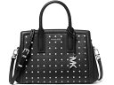 (取寄) マイケルコース レディース ライラ スモール サッチェル MICHAEL Michael Kors women Laila Small Satchel Black(4)