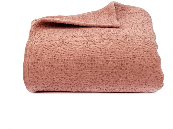 (取寄) ボクサーホーム キング/カル キング 108 94 マトラッセ ブランケット Bokser Home King/Cal King 108 X 94 Matelass Blanket Clay