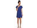 (取寄) スキン レディース オーガニック ピマ コットン カリッサ スリープシャツ Skin women Organic Pima Cotton Carissa Sleepshirt Blue Tea
