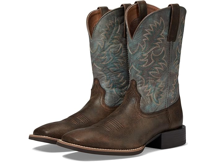 楽天スウィートラグ（取寄） アリアット メンズ スポーツ ラティゴ ウェスタン ブーツ Ariat men Sport Latigo Western Boot Spiced Cider/Stone Blue