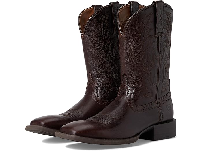 楽天スウィートラグ（取寄） アリアット メンズ スポーツ ワイド スクエア トゥ カウボーイ ブーツ Ariat men Sport Wide Square Toe Cowboy Boots Burnished Chocolate