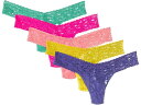 (取寄) ハンキー パンキー レディース シグニチャー レース ロウ ライズ トング 5-パック Hanky Panky women Signature Lac...