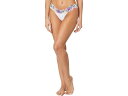 (取寄) ハンキー パンキー レディース スピーマ コットン ロウ ライズ トング ウィズ コントラスト トリム Hanky Panky women SUPIMA Cotton Low Rise Thong with Contrast Trim White/Still Blooming(4)