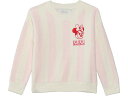 (取寄) ベアフットドリームス キッズ ガールズ コージーシック ライフ トドラー ディズニー ミニー ストライプ Barefoot Dreams Kids girls Cozychic Lite Toddler Disney Minnie Stripe Pullover(Toddler) Pastel Pink Multi(4)