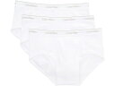(取寄) カルバンクライン アンダーウェア メンズ コットン クラシックス ブリーフ 3-パック Calvin Klein Underwear men Cotton Classics Brief 3-Pack White