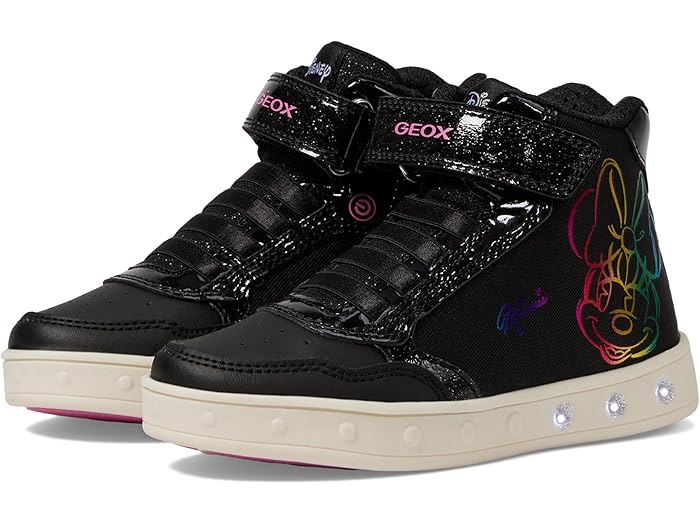 (取寄) ジェオックス キッズ ガールズ J スカイリン ガール (トドラー/リトル キッド/ビッグ キッド) Geox Kids girls J Skylin Girl (Toddler/Little Kid/Big Kid) Black