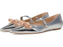 (取寄) スチュアート ワイツマン レディース スチュアート フェリシティ メアリー ジーン Stuart Weitzman women Stuart Felicity Mary Jane Silver/Poudre(4)