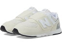 (取寄) ニューバランス キッズ ガールズ 574 ニュー-B フック-アンド-ループ New Balance Kids girls 574 New-B Hook-and-Loop (Infant/Toddler) Nimbus Cloud/White