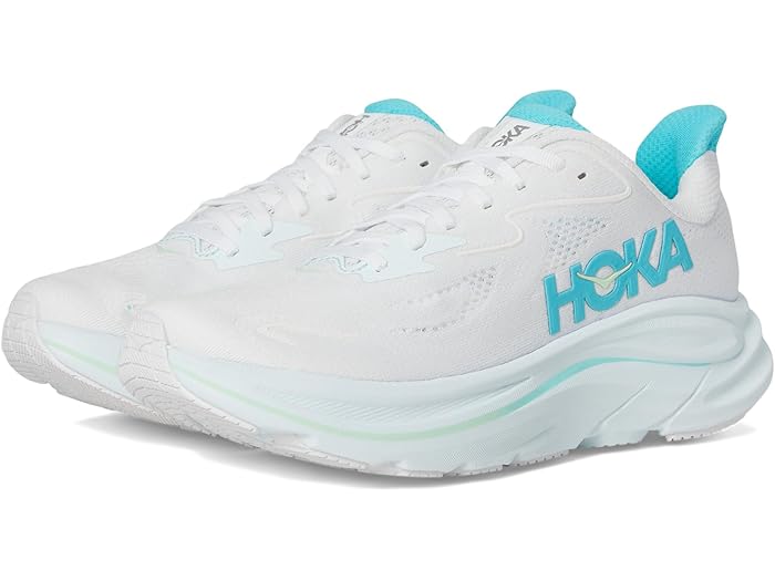 () ۥͥ ǥ եȥ 10 Hoka women Clifton 10 White/Cielo Blue