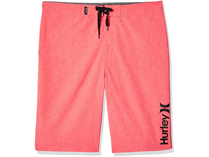 (取寄) ハーレー キッズ ボーイズ ヘザード ボードショーツ (ビッグ キッズ) Hurley Kids boys Heathered Boardshorts (Big Kids) Bright Crimson Heather