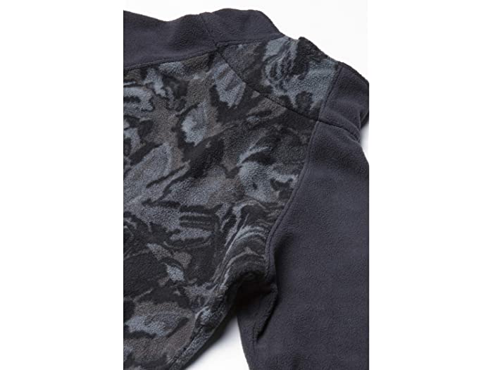 (取寄) コロンビア キッズ ガールズ グレイシャル Ii フリース プリント ハーフ ジップ (リトル キッズ/ビッグ キッズ) Columbia Kids girls Glacial II Fleece Print Half Zip (Little Kids/Big Kids) Black Leafscape Print