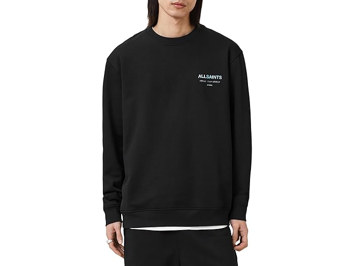 楽天スウィートラグ（取寄） オールセインツ メンズ アンダーグラウンド クルー AllSaints men Underground Crew Jet Black/Blue