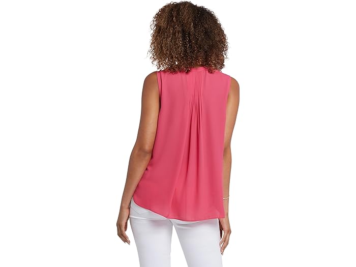 (取寄) エヌワイディージェイ レディース スリーブレス ピンタック プリーツ バック NYDJ women Sleeveless Pintuck Pleat Back Watermelon