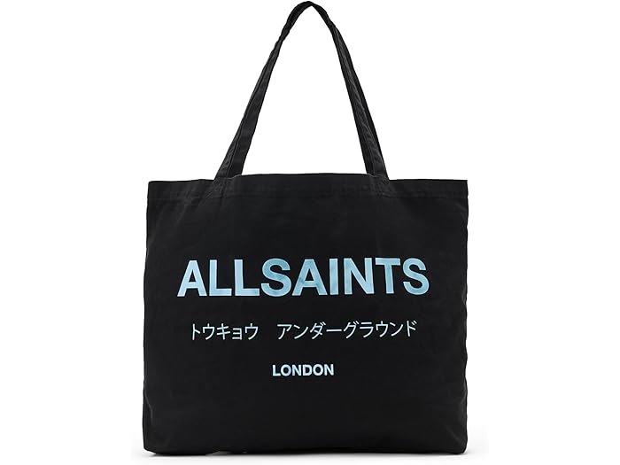 (取寄) オールセインツ アンダーグラウンド トート AllSaints Underground Tote Jet Black/Blue