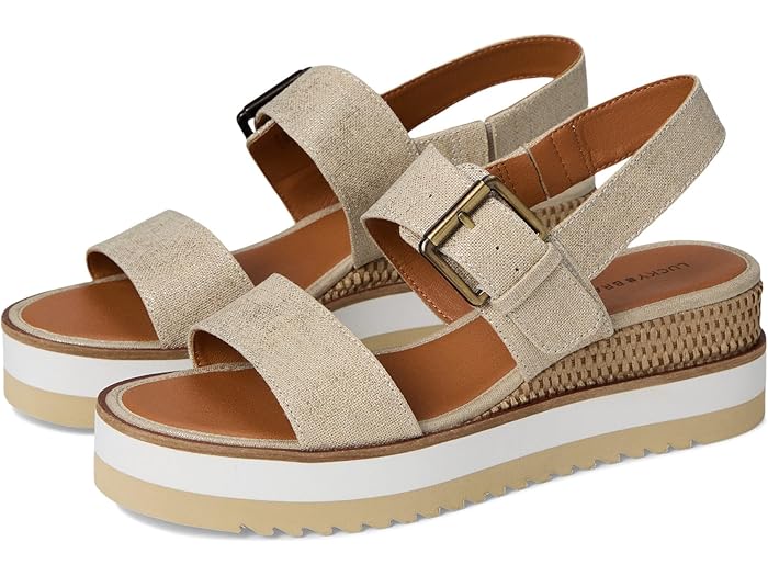 () å֥ ǥ ץåȥե å  Lucky Brand women Turoma Platfo...