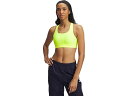 (取寄) アンダーアーマー レディース クロスバック ミッド ブラ Under Armour women Cross-Back Mid Bra High Vis Yellow/White