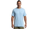(取寄) コロンビア メンズ クィック ハイク バック グラフィック ショート スリーブ ティー Columbia men Kwick Hike Back Graphic Short Sleeve Tee Ripple Blue Heather/Linear View Multi(4)