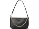 (取寄) ゲス レディース ノエル ミニ トップ ジップ ショルダー GUESS women Noelle Mini Top Zip Shoulder Black(4)