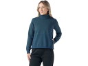 (取寄) スマートウール レディース イントラニット メリノ フリース プルオーバー Smartwool women Intraknit Merino Fleece Pullover Twilight Blue(4)