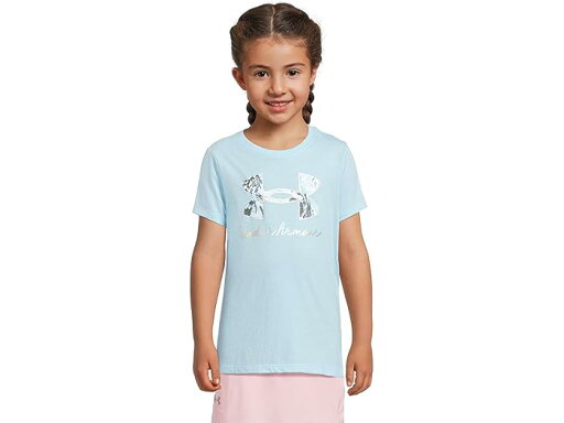 (取寄) アンダーアーマー キッズ ガールズ スクリプト ロゴ ティー (ビッグ キッズ) Under Armour Kids girls Script Logo Tee (Big Kids) Stream (取寄) アンダーアーマー キッズ ガールズ スクリプト ロゴ ティー (ビッグ キッズ) Under Armour Kids girls Script Logo Tee (Big Kids) Stream