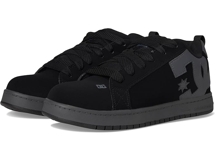 (取寄) メンズ コート ワーク コンプ トゥ SD DC Work men Court Graffic Work Comp Toe SD Black/Grey