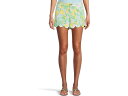(取寄) リリー ピュリッツァー レディース バターカップ ストレッチ ショーツ Lilly Pulitzer women Buttercup Stretch Shorts Bluette Make Lemonade(4)