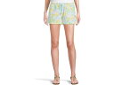 (取寄) リリー ピュリッツァー レディース ロクスリー ニット ショーツ Lilly Pulitzer women Loxley Knit Shorts Bluette Make Lemonade(4)