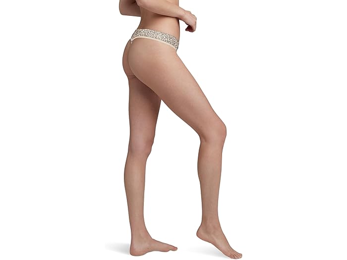 (取寄) トミー ジョン レディース セカンド スキン トング Tommy John women Second Skin Thong Simple Leopard 2
