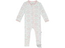 (取寄) キッキー パンツ キッズ ガールズ プリント フッティー ウィズ ジッパー (インファント) Kickee Pants Kids girls Kickee Pants Kids Print Footie with Zipper (Infant) Fresh Air Fancy Starfish