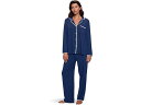 (取寄) エバージェイ レディース フリーダ ロング Pj セット Eberjey women Frida Long Pj Set Navy/Ivory