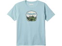 (取寄) コロンビア キッズ ボーイズ ラ プードル パス ショート スリーブ ティー (リトル キッズ/ビッグ キッズ) Columbia Kids boys La Poudre Pass Short Sleeve Tee (Little Kids/Big Kids) Ripple Blue/Truckin