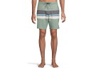 (取寄) オニール メンズ クルーザー ストライプ スカルプ 18 ボードショーツ O'Neill men Cruzer Stripe Scallop 18 Boardshorts Sage