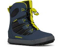 (取寄) メレル キッズ キッズ スノー バンク 4.0 ウォータープルーフ (リトル キッド/ビッグ キッド) Merrell Kids kids Snow Bank 4.0 Waterproof (Little Kid/Big Kid) Navy/Lime