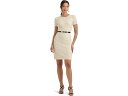 (取寄) ローレン ラルフローレン レディース レース パフスリーブ カクテル ドレス LAUREN Ralph Lauren women Lace Puff-...