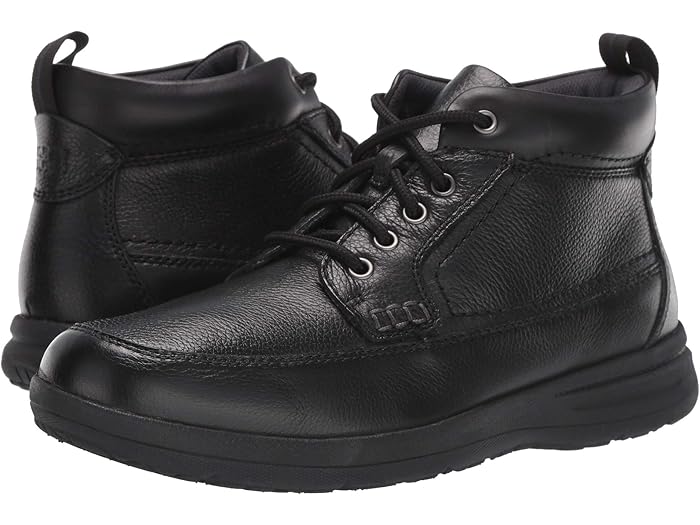 楽天スウィートラグ（取寄） ナン ブッシュ メンズ カム モック トゥ ブーツ Nunn Bush men Cam Moc Toe Boot Black Tumbled