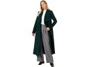 (取寄) コールハーン レディース ウール マキシ ラップ コート Cole Haan women Wool Maxi Wrap Coat Forest