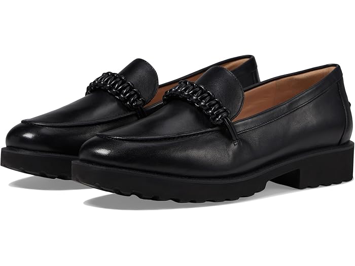 () ϡ ǥ 쥿 ե Cole Haan women Greta Loafers Black Leath...