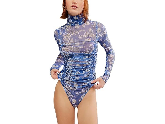 (取寄) フリーピープル レディース アンダー イット オール プリンテッド ボディ Free People women Under It All Printed Body Bluebell Combo
