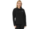 (取寄) エルエルビーン レディース レイクウォッシュド オットマン ニット クオーター スナップ L.L.Bean women Lakewashed Ottoman Knit Quarter Snap Dark Black(4)