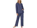 (取寄) ランズ オブ ザルツブルグ レディース クラシック ノッチ カラー フランネル Pj セット Lanz of Salzburg women Class...