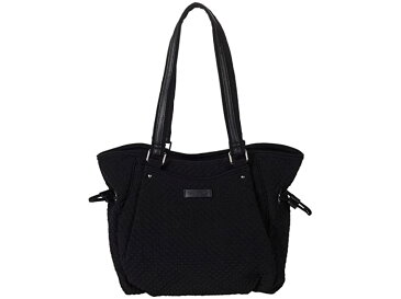 (取寄) ヴェラ ブラッドリー レディース マイクロファイバー グレンナ サッチェル パース Vera Bradley women Microfiber Glenna Satchel Purse Classic Black 1