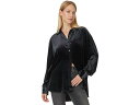(取寄) スプレンディッド レディース リア ベルネット ボタン ダウン Splendid women Lia Velvet Button Down Black(4)
