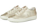 (取寄) エコー レディース ソフト 7 フローラル スニーカー ECCO women Soft 7 Floral Sneaker Pure White Gol...