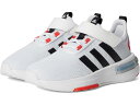 (取寄) アディダス キッズ ボーイズ レーザー TR23 エル (リトル キッド/ビッグ キッド) adidas Kids boys Racer TR23 EL (Little Kid/Big Kid) Footwear White/Core Black/Bright Red(4)