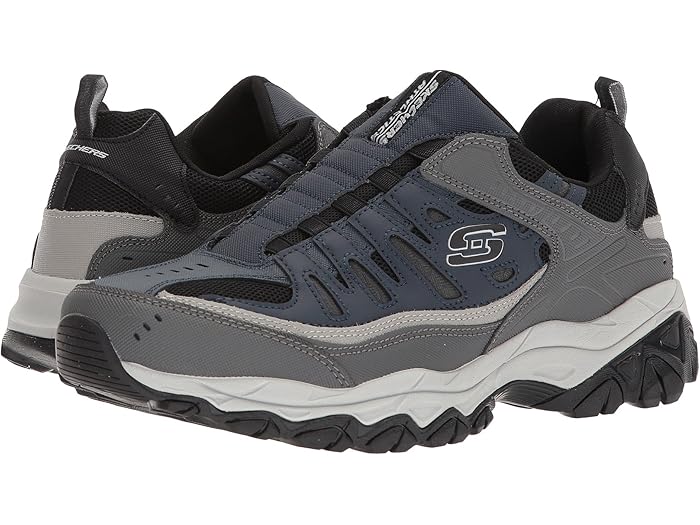 (取寄) スケッチャーズ スニーカー メンズ アフター バーン M. フィット SKECHERS men After Burn M. Fit Navy/Gray
