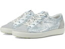 (取寄) エコー レディース ソフト 7 フローラル ECCO women Soft 7 Floral Pure Silver/Concrete