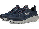 (取寄) スケッチャーズ スニーカー メンズ デラックス ウォーカー 2.0 ステディウェイ SKECHERS men D'Lux Walker 2.0 Steadyway Navy/Orange