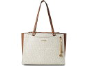 (取寄) カルバンクライン レディース メイビス トート Calvin Klein women Mavis Tote Vanilla/Khaki/Caramel(4)