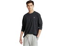 (取寄) ラルフローレン メンズ クラシック フィット コットン ジャージ ティー Polo Ralph Lauren men Classic Fit Cotton Jersey Tee Black Marl Heather 1(4)