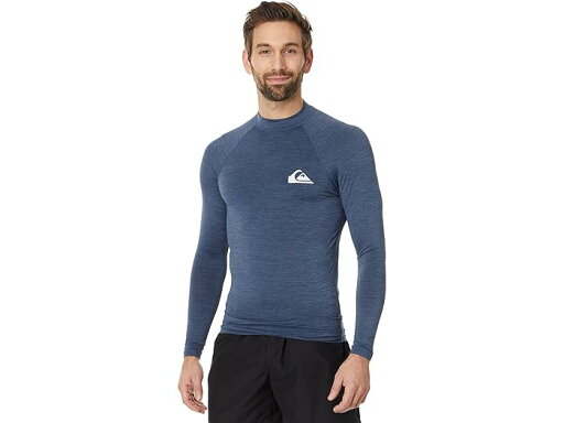 (取寄) クイックシルバー メンズ エブリデイ UPF50 ロング スリーブ ラッシュガード Quiksilver men Everyday UPF50 Long Sleeve Rashguard Vintage Indigo Heather (取寄) クイックシルバー メンズ エブリデイ UPF50 ロング スリーブ ラッシュガード Quiksilver men Everyday UPF50 Long Sleeve Rashguard Vintage Indigo Heather